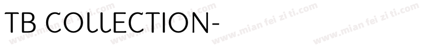 TB COLLECTION字体转换